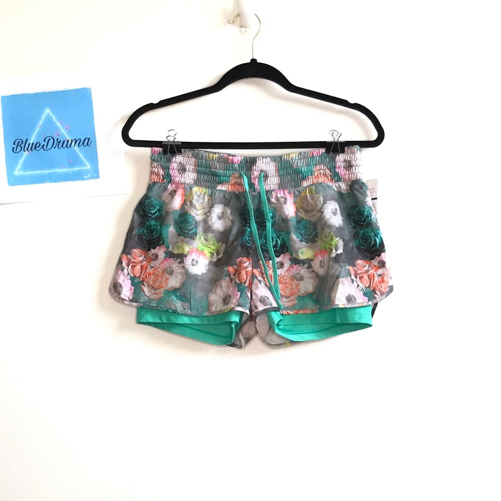 ~MPG blue and more floral, workout shorts..